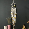 Bohemian Weave Macrame Wall Tapestry Art Decor Blanket Curtain Picnic Tablecloth Hanging Home Bedroom Living Room Dorm Decoration Boho Hippie