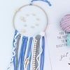 Boho Dream Catcher Handmade Gift Wall Hanging Decor Art Ornament Craft Star Bead Leaf cloth 1985cm For Kids Bedroom Wedding Festival miniinthebox