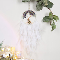 Boho Dream Catcher Handmade Gift Wall Hanging Decor Art Ornament Feather Tree of Life 1660cm For Kids Bedroom Wedding Festival miniinthebox