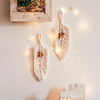Boho Dream Catcher Handmade Gift Wall Hanging Decor Art Ornament Woven Macrame Leaf Lead 288.5cm for Kids Bedroom Wedding Festival miniinthebox