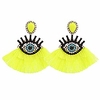 boho fashion dangle tassel earrings for women geometric fringed multicolor drop earrings wedding party girl gifts