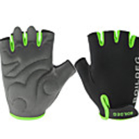 BOODUN Bike Gloves / Cycling Gloves Mountain Bike MTB Road Bike Cycling Breathable Anti-Slip Sweat-wicking Protective Fingerless Gloves Half Finger Sports Gloves Lycra Mesh Silicone Gel Black Fuchsia