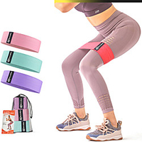 Booty Bands Resistance Bands for Legs and Butt Sports Rubber Latex silk ABS Yoga Pilates Exercise Fitness Portable Stretchy Durable Butt Lift For Women miniinthebox