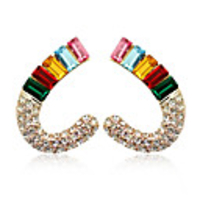 Born Of A Love Colored Diamond Ear Studs