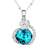 Bowknot Crystal And Zircon Necklace