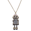 Bowknot Robot Vintage Necklace