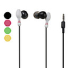 Bowling Pin Desgn Stereo In-Ear Earphones (Assorted Colors)