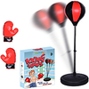 Boxing Ball Set for Kids with Punching Ball with Stand,  Boxing Gloves,  Hand Pump and Adjustable Height Stand,  for Boys Girls miniinthebox
