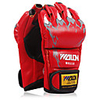 Boxing Gloves For Boxing Fingerless Gloves Protective Leather Red / Blue