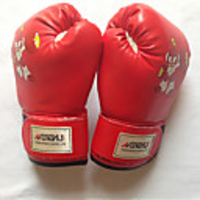 Boxing Gloves For Boxing Full Finger Gloves Breathable,  Wearproof,  Protective PU(Polyurethane) Yellow / Red / Blue