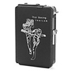 Boxing Style Cigarette Case Dispenser with Lighter