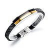 Bracelet Bangles Leather Bracelet Classic Fashion Stylish Leather Bracelet Jewelry Gold / Silver For Party Evening Gift Festival / Titanium Steel