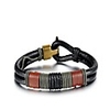 Bracelet Bangles Leather Bracelet Geometrical Vintage Leather Bracelet Jewelry Brown For Gift Daily