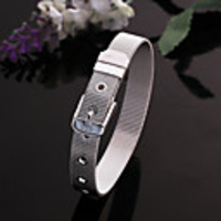 Bracelet Classic Fashion Fashion Copper Bracelet Jewelry Silver For Gift Date Festival / Silver Plated