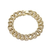 Bracelet Cuban Link Lucky Casual / Sporty Alloy Bracelet Jewelry Gold / Silver For Gift Festival miniinthebox