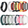 Bracelet Trap For Xiaomi Mi Band 5 / Band 5 NFC Silicone Pink Replacement Wristband Bracelet Watchband For Xiaomi Mi Band 5 Replacement 3pcs