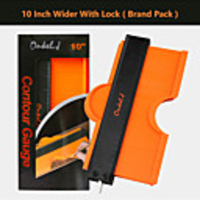 Brand Lock Wider Contour Gauge Profile Tool Alloy Edge Shaping Wood Measure Ruler Laminate Tiles Meethulp Gauge