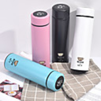 Brand Temperature Display Thermos 500 ml Water Bottle Stainless Steel Tumbler Termo Travel Mug Tea Flask Coffee Mug Thermos