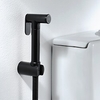 Brass Single Hole Bidet Painted Finishes Black Toilet Handheld Bidet Sprayer Self-Cleaning Contemporary Clean Spray Gun miniinthebox