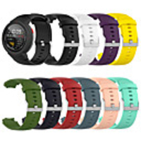 Breathable Silicone Bracelet Strap For Amazfit Verge A1801 Fashion Casual Men Women Watchbands Colorful Pin Buckle Sports