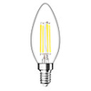 BRELONG 1 pc E14 4W Dimmable LED Filament Light Bulb AC110V AC 220V Warm White