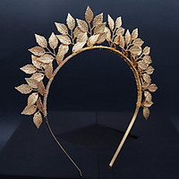 Bridal Beaded Sequin Alloy Crown Tiaras / Headbands / Headdress with Split Joint / Pure Color / Trim 1 PC Wedding / Party / Evening / Valentine