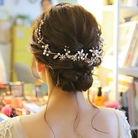 Bridal Beaded Sequin Alloy Headdress with Imitation Pearl / Crystals / Rhinestones 1 PC Wedding / Party / Evening Headpiece miniinthebox