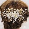 Bridal Beaded Sequin Alloy Headdress with Rhinestone / Imitation Pearl 1 PC Wedding / Party / Evening Headpiece miniinthebox
