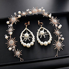 Bridal Blinging Imitation Pearl / Alloy Headpiece with Faux Pearl / Sparkling Glitter 1 set Wedding / Birthday Headpiece