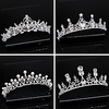 bridal crown hair accessories super flash pearl rhinestone headband headdress birthday party cross-border hot sale hair comb accessories in europe and america miniinthebox