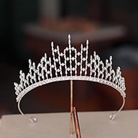 Bridal Princess Alloy Tiaras with Rhinestone 1 Piece Wedding / Party / Evening Headpiece miniinthebox