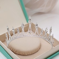 Bridal Princess Alloy Tiaras with Rhinestone 1 Piece Wedding / Special Occasion Headpiece miniinthebox