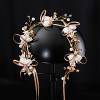 Bridal Sweet Alloy Headdress with Imitation Pearl / Appliques 1 Piece Wedding / Special Occasion Headpiece