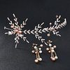 Bridal Sweet Alloy Headpiece with Faux Pearl / Crystals 1 set Wedding / Birthday Headpiece