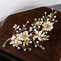 Bridal Sweet Crystal / Alloy Headpiece with Crystal / Rhinestone / Flower 1 pc Wedding / Party / Evening Headpiece