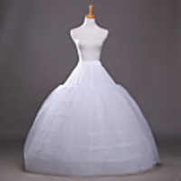 Bride Classic Lolita 1950s 6 Hoop Vacation Dress Dress Petticoat Hoop Skirt Crinoline Women