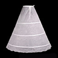 Bride Classic Lolita 1950s Vacation Dress Dress Petticoat Hoop Skirt Crinoline Women