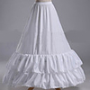 Bride Classic Lolita 1950s Vacation Dress Dress Petticoat Hoop Skirt Crinoline Women