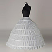 Bride Classic Lolita 1950s Vacation Dress Dress Petticoat Hoop Skirt Crinoline Women