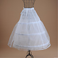 Bride Classic Lolita 1950s Vacation Dress Dress Petticoat Hoop Skirt Crinoline Women