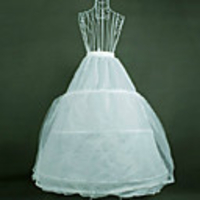 Bride Classic Lolita 1950s Vacation Dress Dress Petticoat Hoop Skirt Crinoline Women