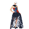 Bride Gothic Victorian Vacation Dress Skirt Outfits Masquerade Women