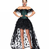Bride Gothic Victorian Vacation Dress Skirt Outfits Masquerade Women