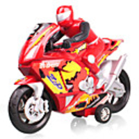 Bright Plastic Motorcycyle Toy (Red)