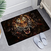 Broken Tiger Digital Printing Floor Mat Modern Bath Mats Nonwoven / Memory Foam Novelty Bathroom
