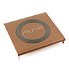 Bronze UMD Door Cover Part with Steel Ring for PSP 2000