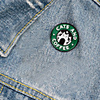 Brooches Geometrical Cat Simple Classic Cartoon Trendy Fashion Brooch Jewelry Green For Street Gift Daily Casual Daily Wear