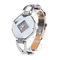 Brown PU Leather Band Women