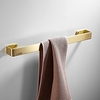 Brushed brass Towel Bar Bathroom Towel Rack Bathroom Towel Rack Solid Copper Single Rod 1-Towel Bar Wall Mounted