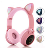 BT-028C Over-ear Cat Headphone Wireless Hifi Music Stereo Bass Bluetooth 5.0 Headset LED Light Mobile Phones Girl Daughter For PC miniinthebox